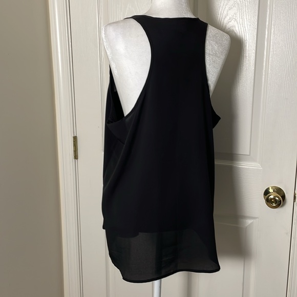 Joe Fresh: Scoop-neck/ Halter-back Silk Tank - Picture 3 of 7